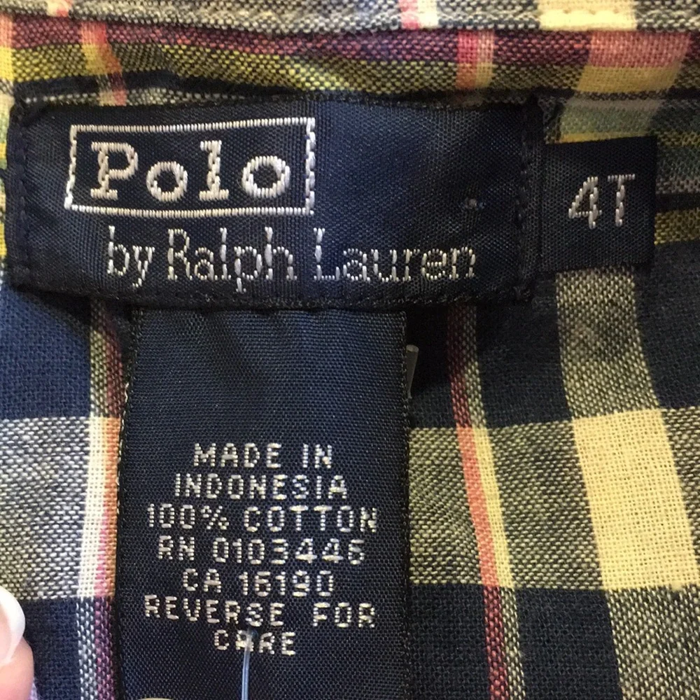 NWT Ralph Lauren button down short sleeve
